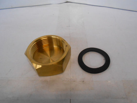 MANIFOLD END CAP WITH RUBBER GASKET