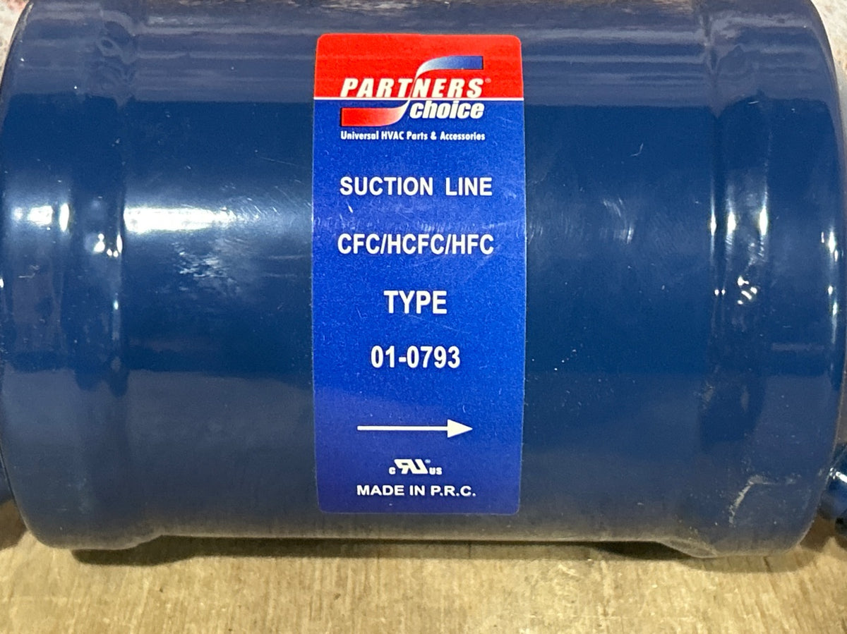 3/4" SWEAT SUCTION LINE FILTER DRIER 16 CUBIC INCH