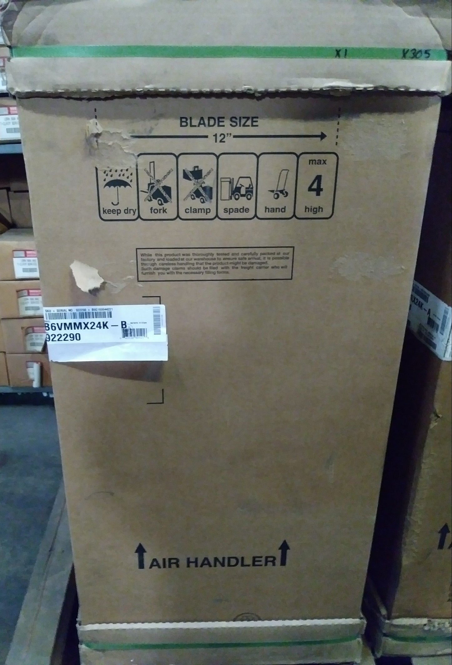 Fan coil multiposición de velocidad variable de CA/HP de 2 toneladas con tecnología de serpentín de microcanal Anteater, 16 SEER