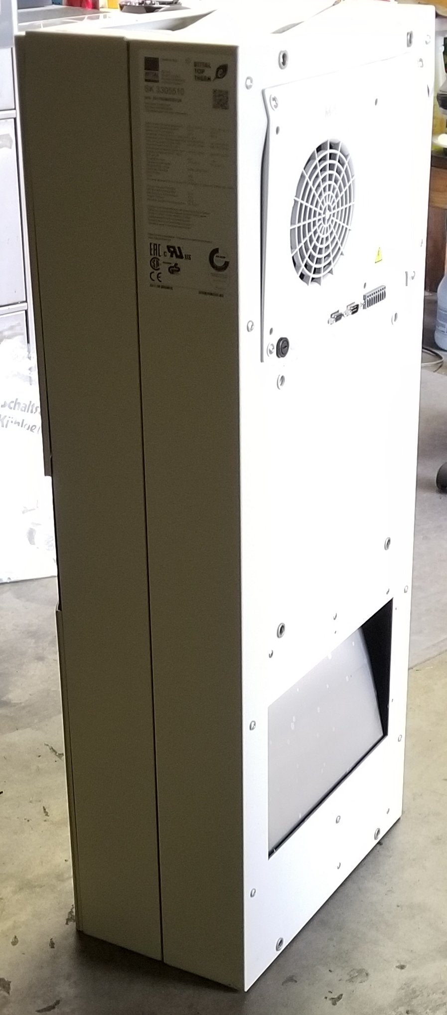 5157 Btuh R-134A Refrigeration Enclosure/Cabinet Package Air Conditioner, 115/50/60/1