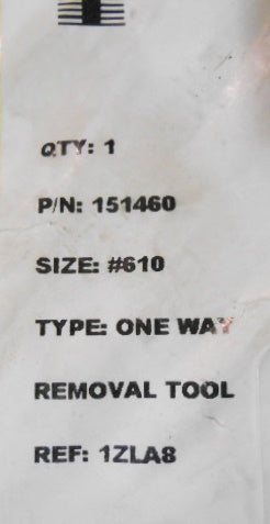#12-#14 ONE-WAY SCREW REMOVAL TOOL 