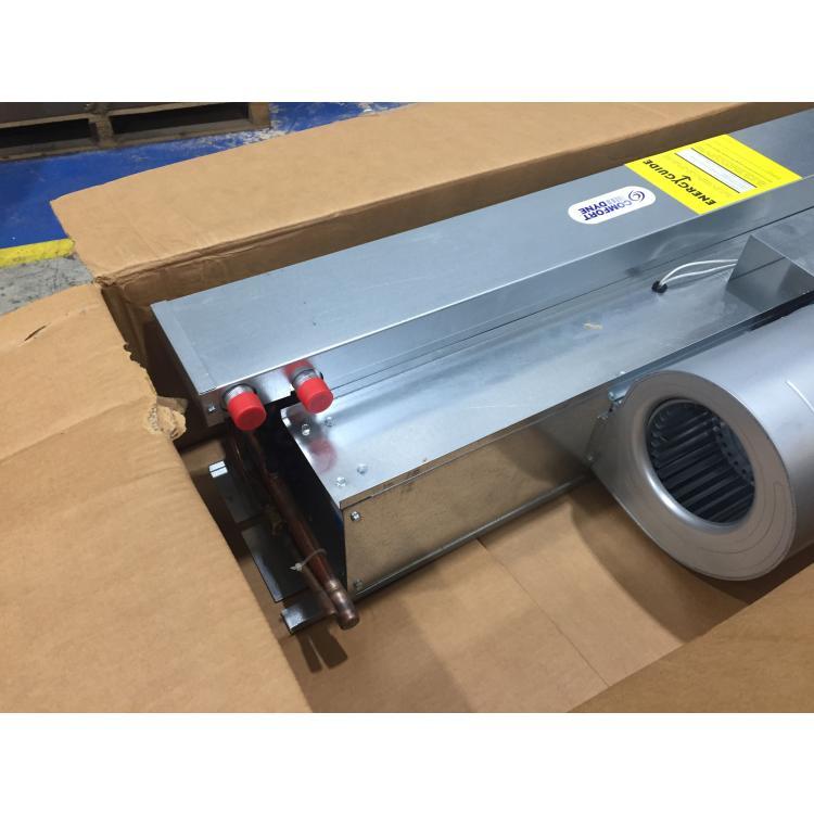 3 Ton AC/HP Horizontal Uncased Ceiling Mounted Fancoil/W Hydronic Heating, 120/60/1 R-410A