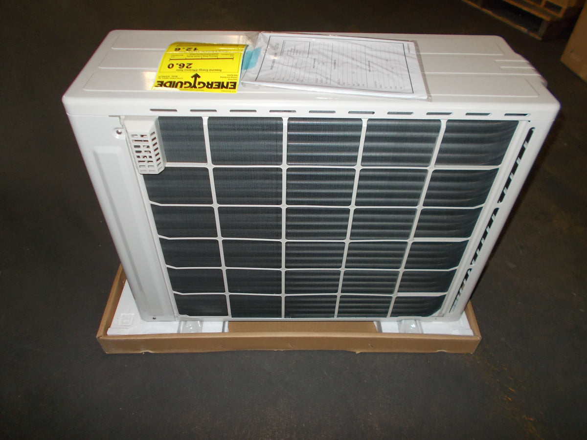 3/4 Ton Single Zone Outdoor Mini-Split DC Inverter Heat Pump Unit, 26 Seer 208-230/60/1 R-410A