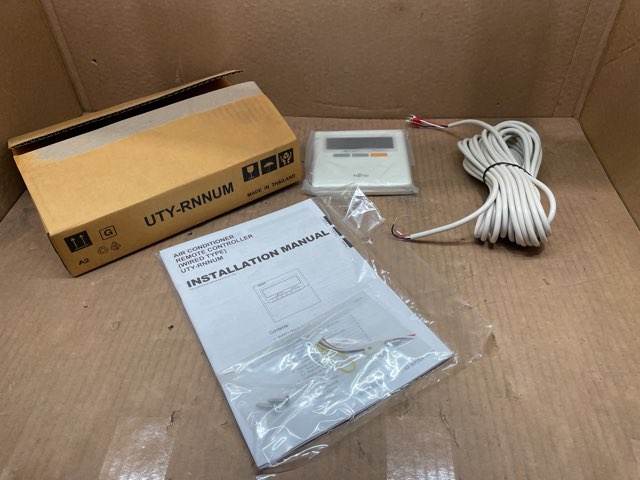 Wired Remote Ctrl, Wall Mtd, Programmable, Ctrls Up To 8 ID Mini Splits