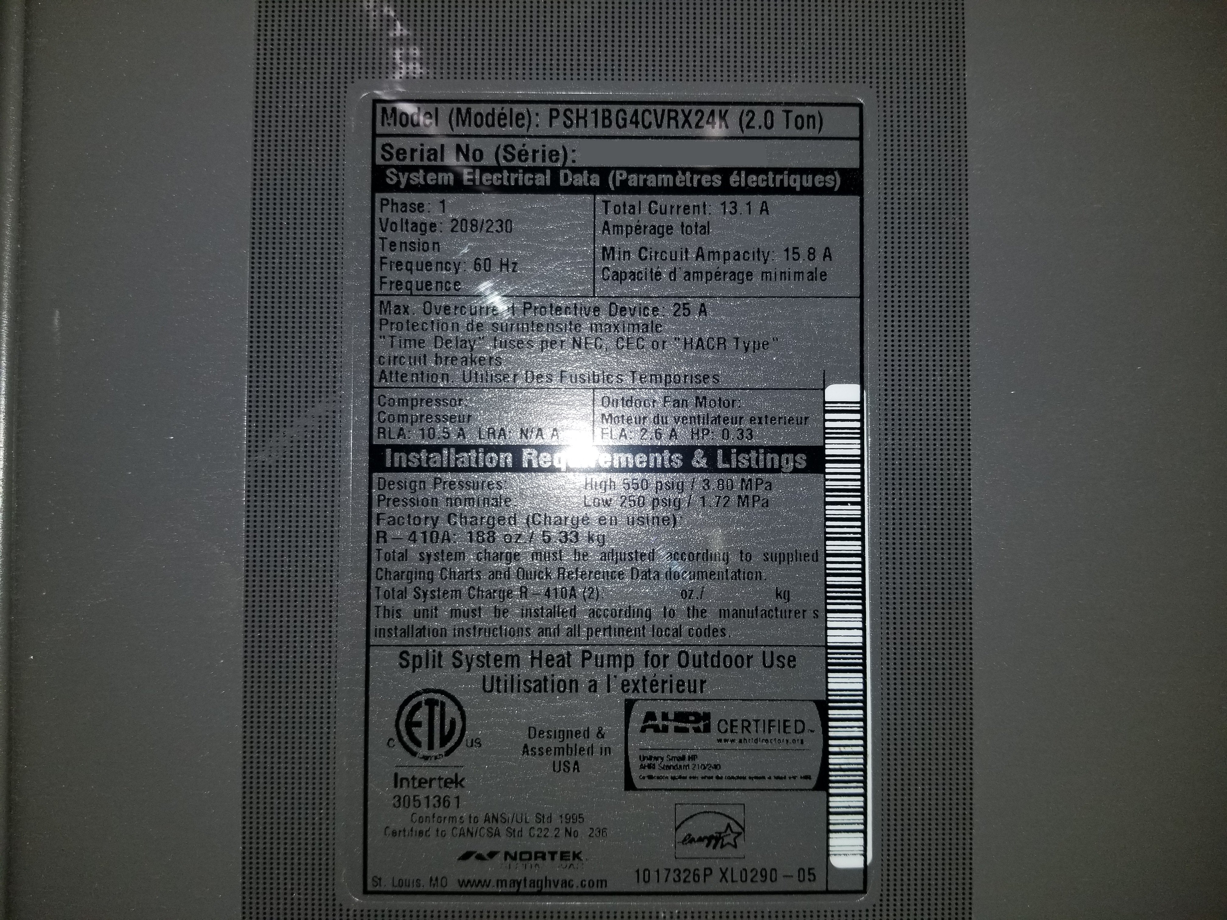 2 Ton Ultra High Efficiency IQ Drive Split-System Heat Pump