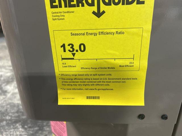 4 Ton LX Series Split-System Air Conditioner; 208-230/60/1, 13 SEER, W1L4203759