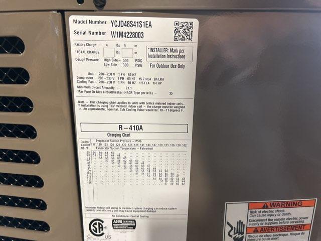 4 Ton 'LX' Series Split-System Air Conditioner