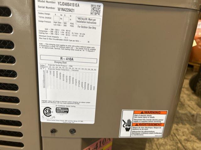 4 Ton LX Series Split-System Air Conditioner; 208-230/60/1, 13 SEER, W1N4228421