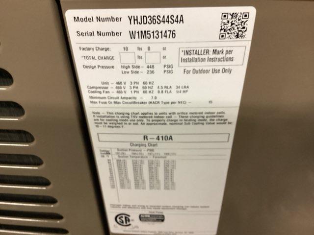 3 Ton LX Series Split-System Heat Pump; 460/60/3, R-410A