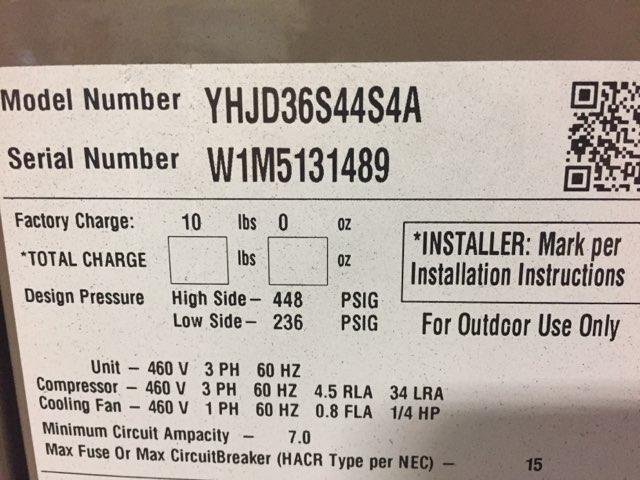 3 Ton LX Series Split-System Heat Pump; 460/60/3, R-410A