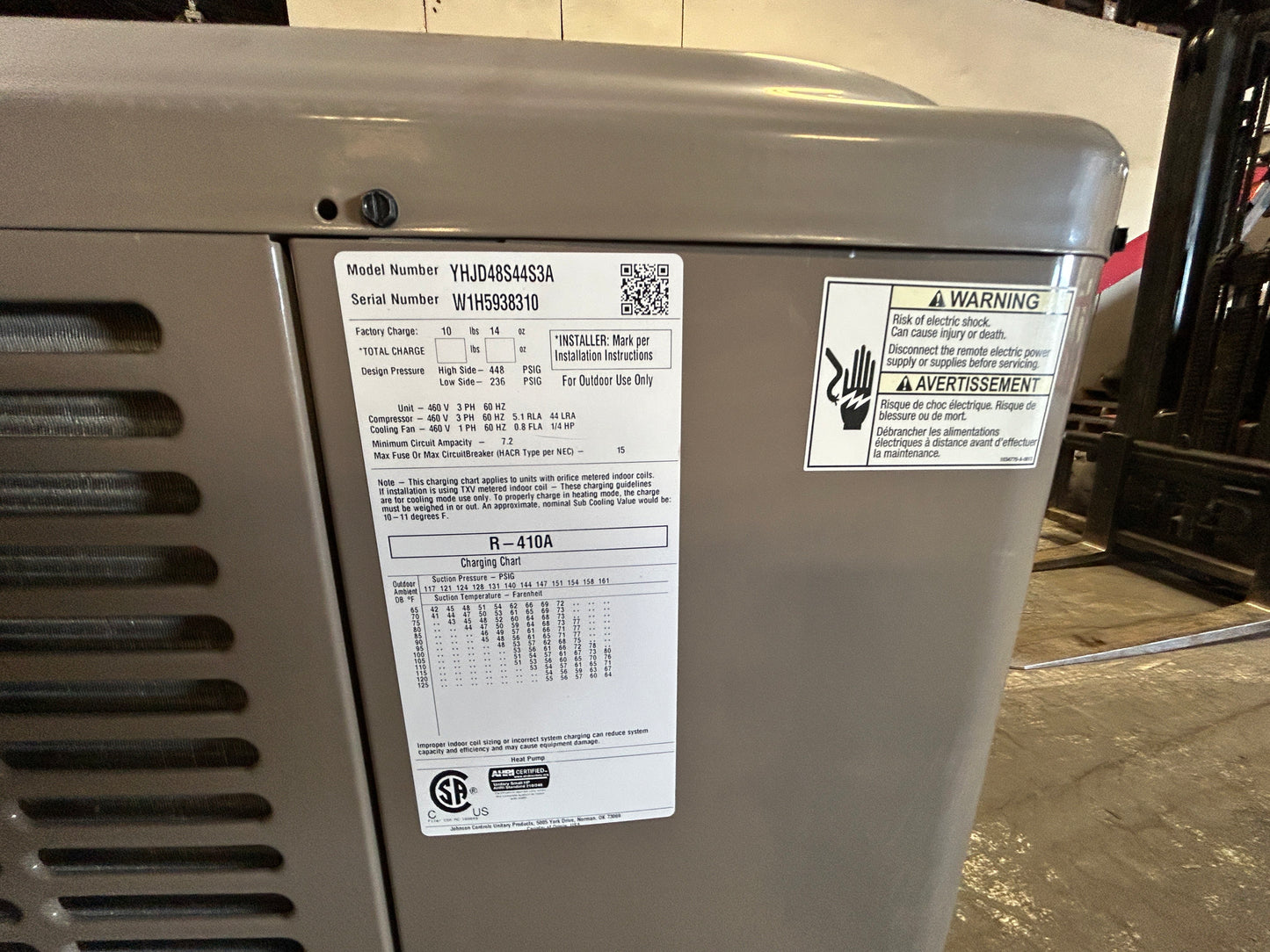 4 Ton LX Series Split-System Heat Pump 460/60/3 R-410A