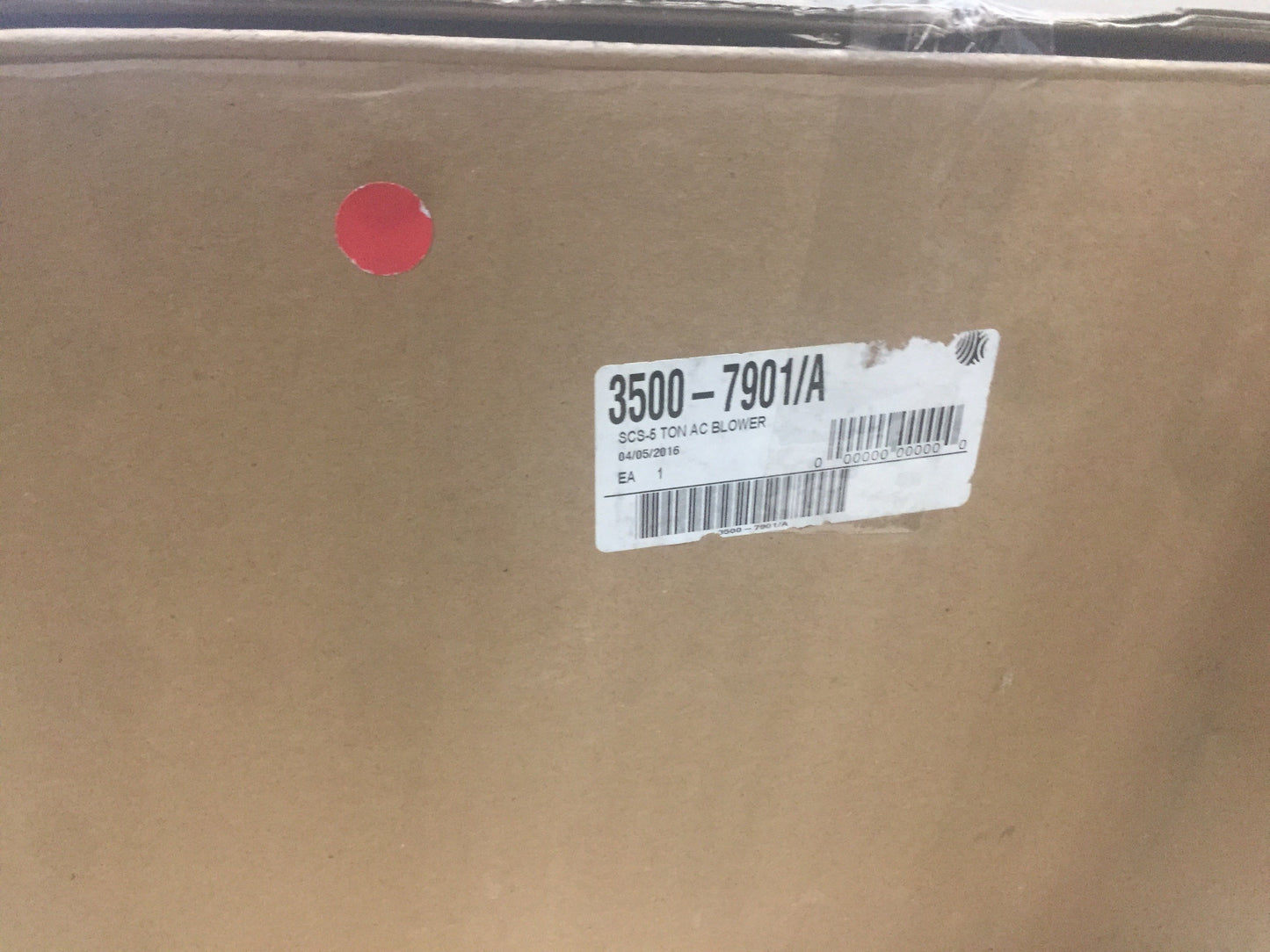 5 Ton Blower Assembly, 240 Volt,  3/4 Hp, 4 Speed