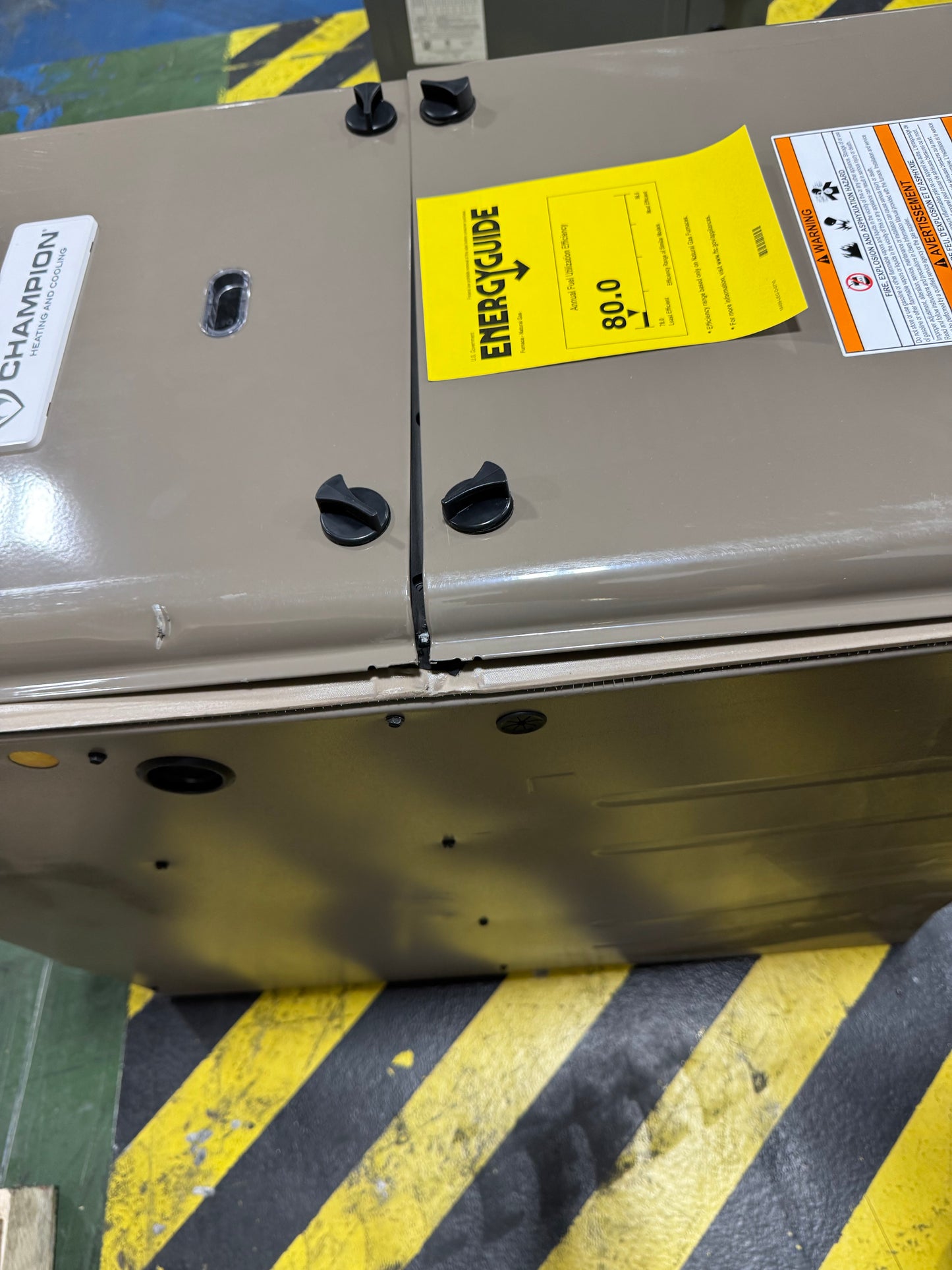 80,000 BTU 2 Stage ECM Multi-Position Gas Furnace, 80%, 115/60/1