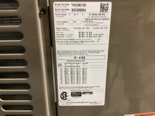 2 Ton "LX" Series Split-System Heat Pump 14 SEER 208-230/60/1 R-410A