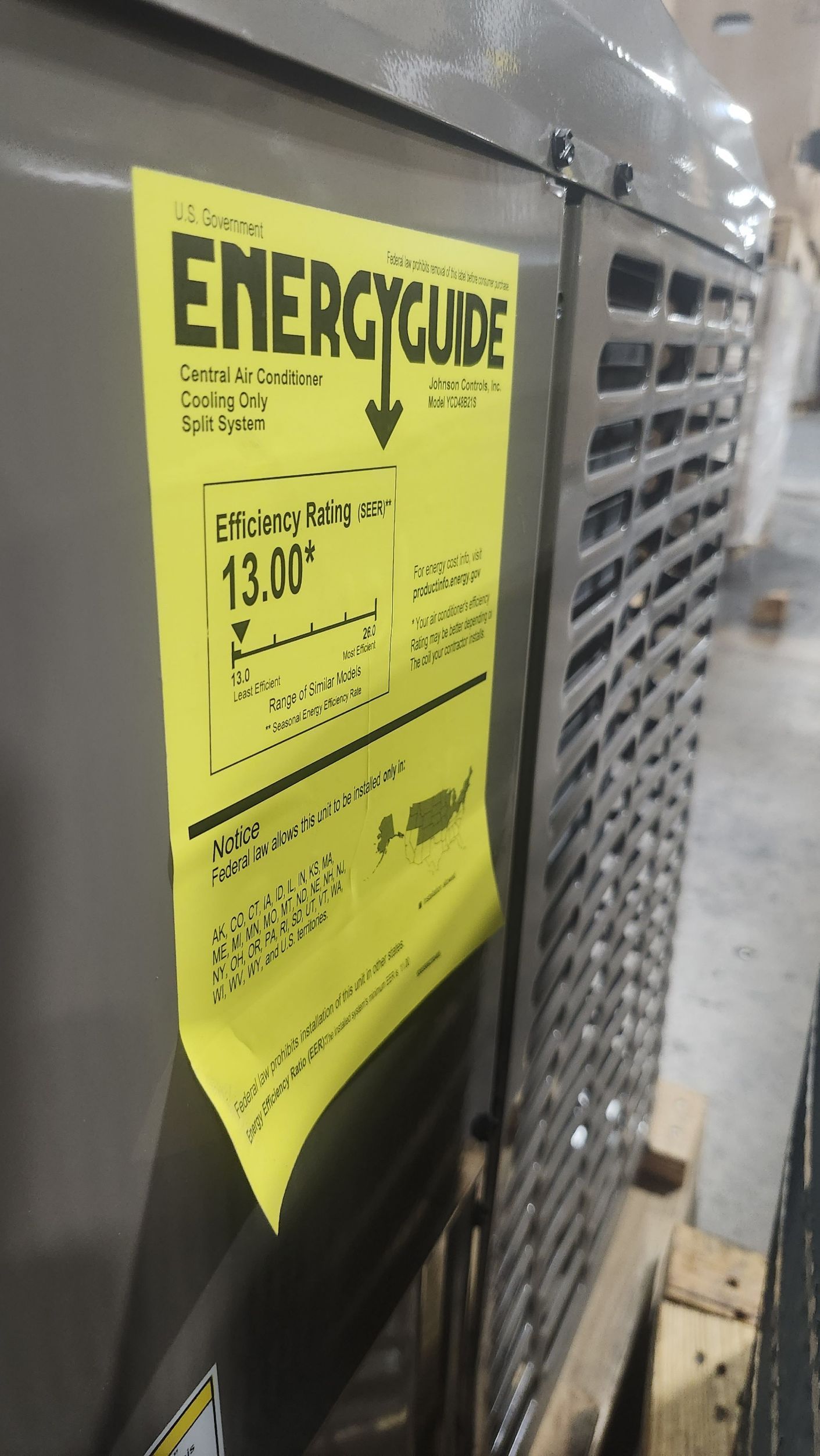 4 Ton LX Series Split-System Air Conditioner; 13 SEER, 208-230/60/1, R-410A