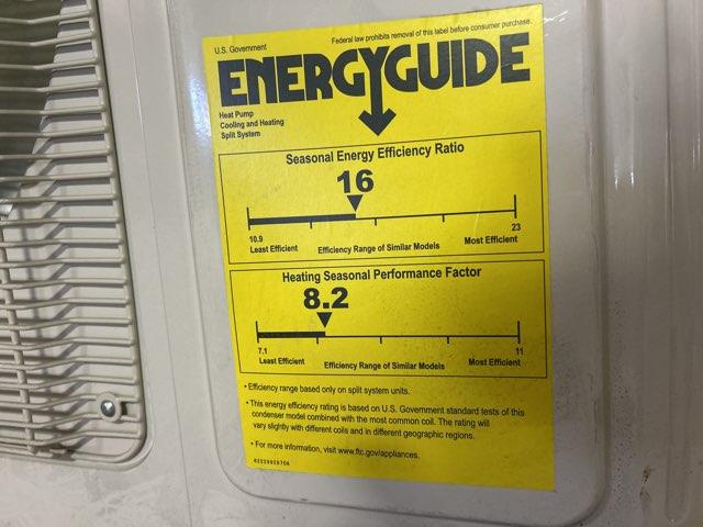 3 Ton Single Zone Outdoor Mini-Split Heat Pump Unit, 16 Seer 208-230/60/1 R-410A