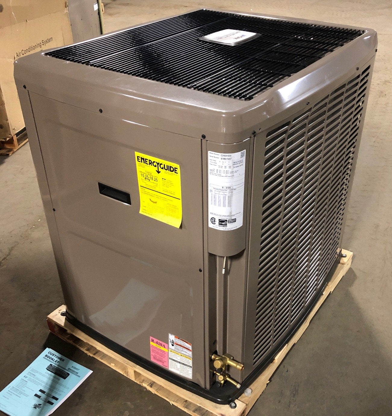 2 Ton "Affinity" Series Two-Stage Split-System Air Conditioner; ECM Fan Motor, 18 SEER, 208-230/60/1