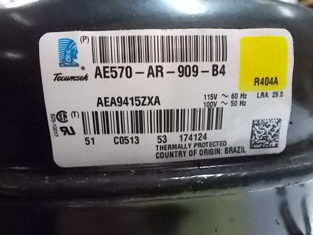 1/5 HP HERMETIC COMPRESSOR 115/60/1 R-404A