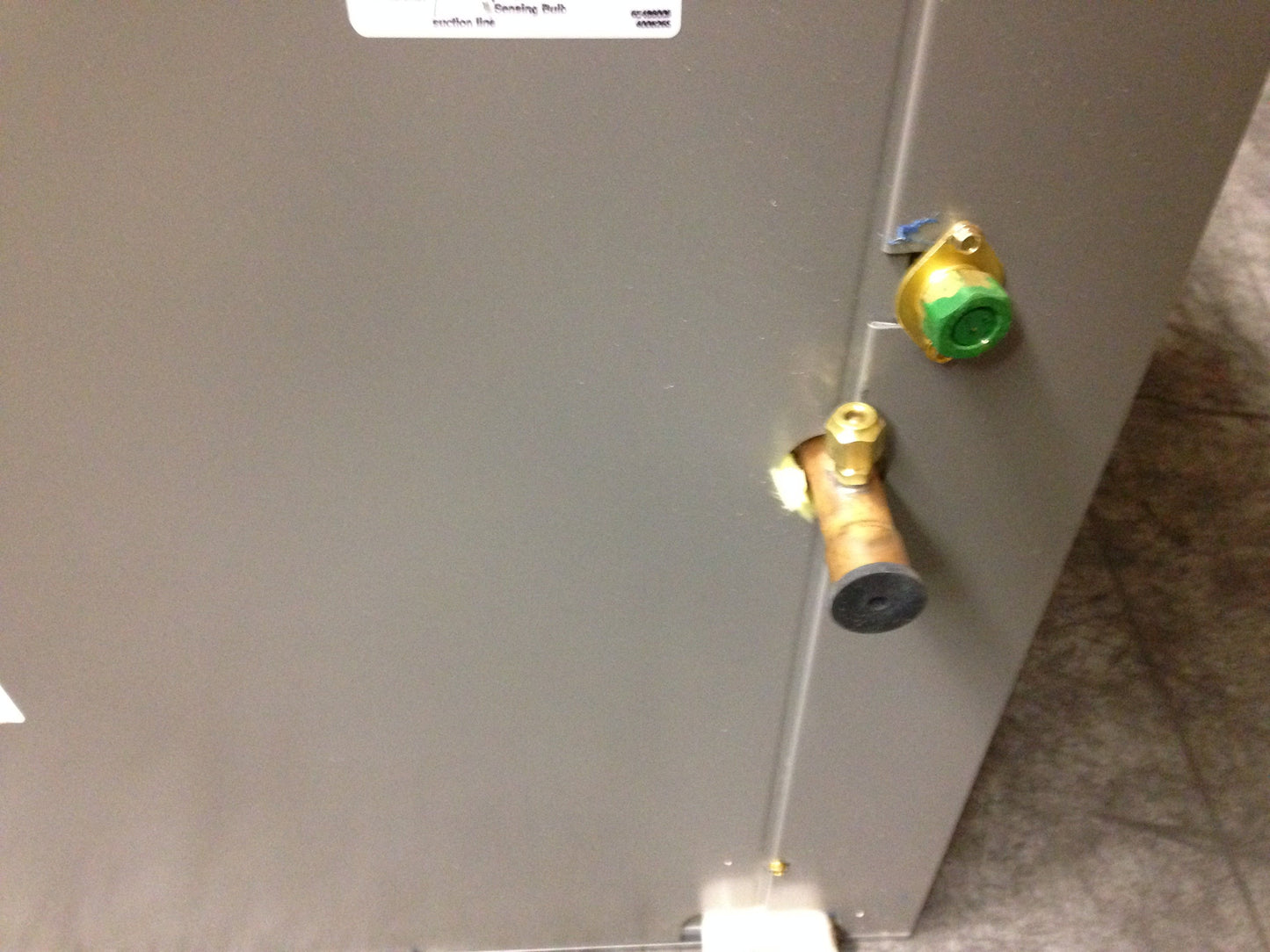 Serpentín A de flujo ascendente para aire acondicionado/HP de 3,5 toneladas, R-22/R-410A, CFM 1400