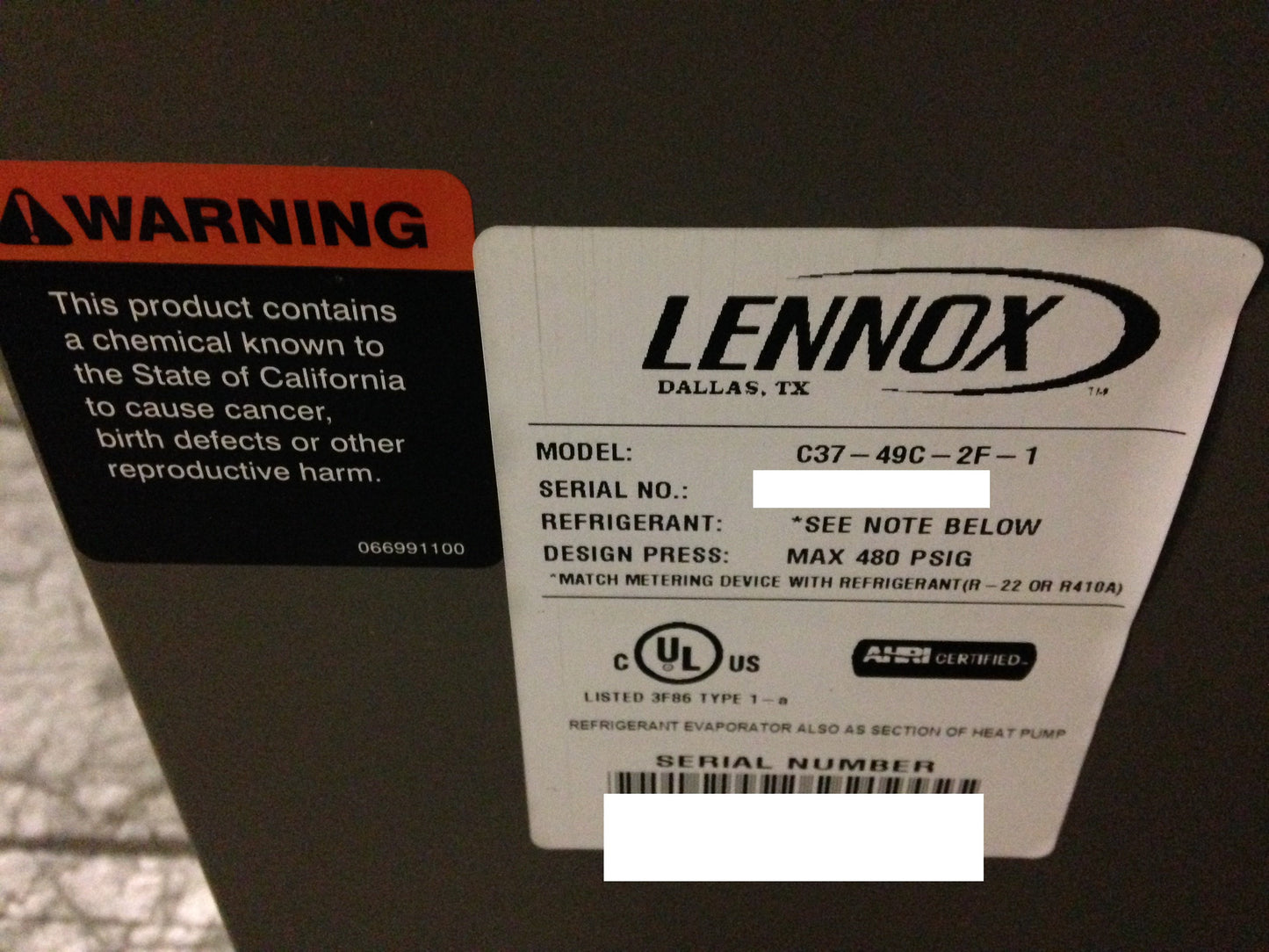 4 Ton AC/HP Upflow Cased A Coil