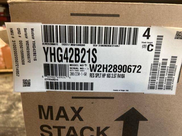 3.5 Ton LX Series Split-System Heat Pump; 16 SEER, 208-230/60/1, R-410A, W2H2890672