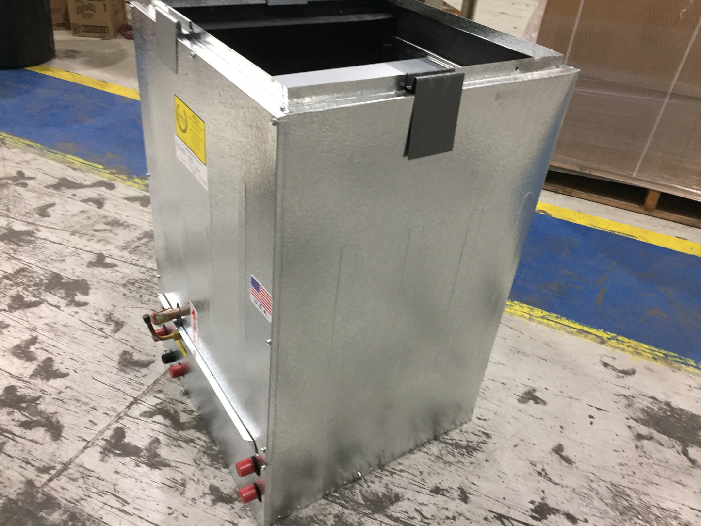 Bobina tipo A de 5 toneladas con carcasa horizontal izquierda o derecha y flujo ascendente de CA/HP