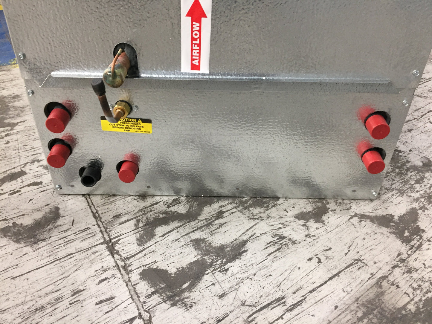 Bobina tipo A de 5 toneladas con carcasa horizontal izquierda o derecha y flujo ascendente de CA/HP