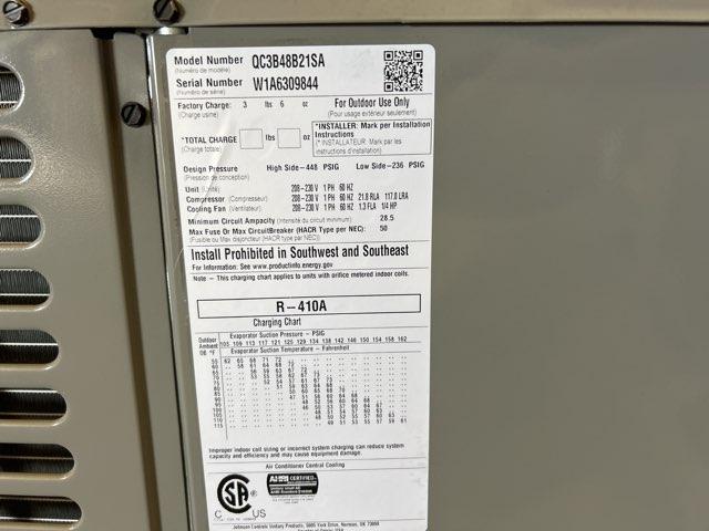 4 Ton Manufactured Housing Air Conditioner Condensing Unit; 13 SEER, 208-230/60/1, R-410A