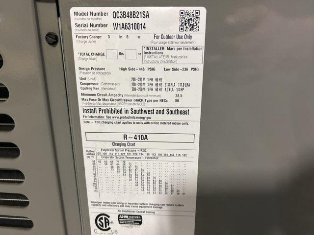 4 Ton Manufactured Housing Air Conditioner Condensing Unit; 13 SEER, 208-230/60/1, R-410A