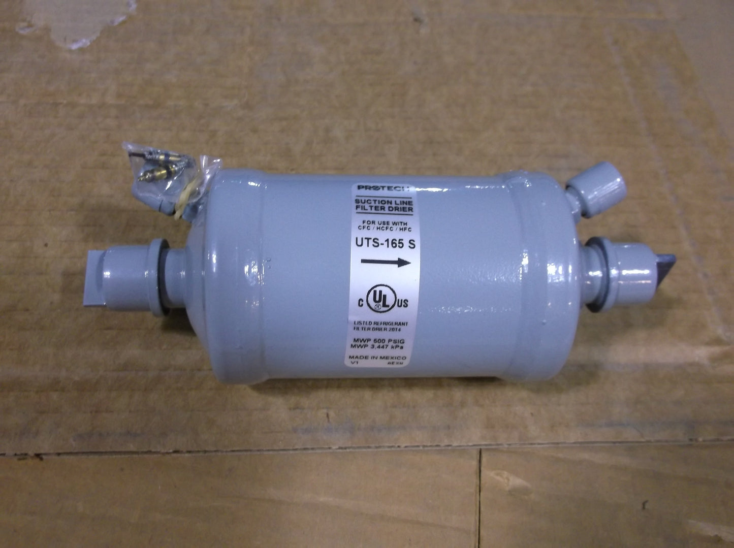 16 CUBIC INCH 5/8" SWEAT SUCTION LINE FILTER DRIER