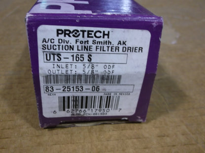 16 CUBIC INCH 5/8" SWEAT SUCTION LINE FILTER DRIER