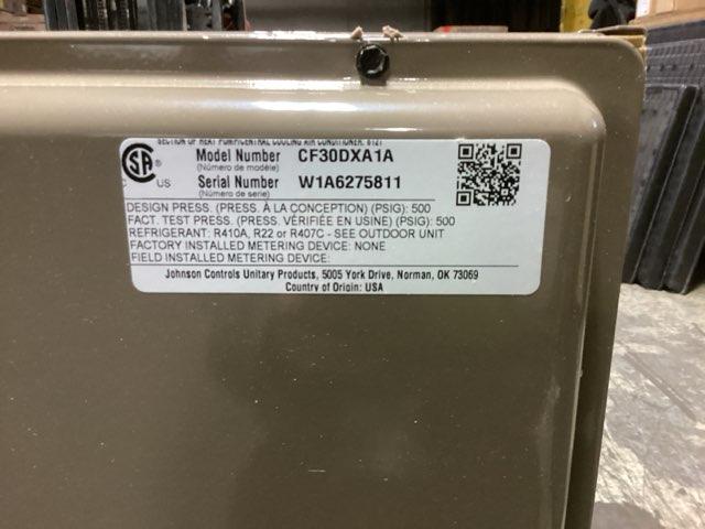 2.5 ton AC/HP CF Series Upflow/Downflow Cased Aluminum N Flex Coil