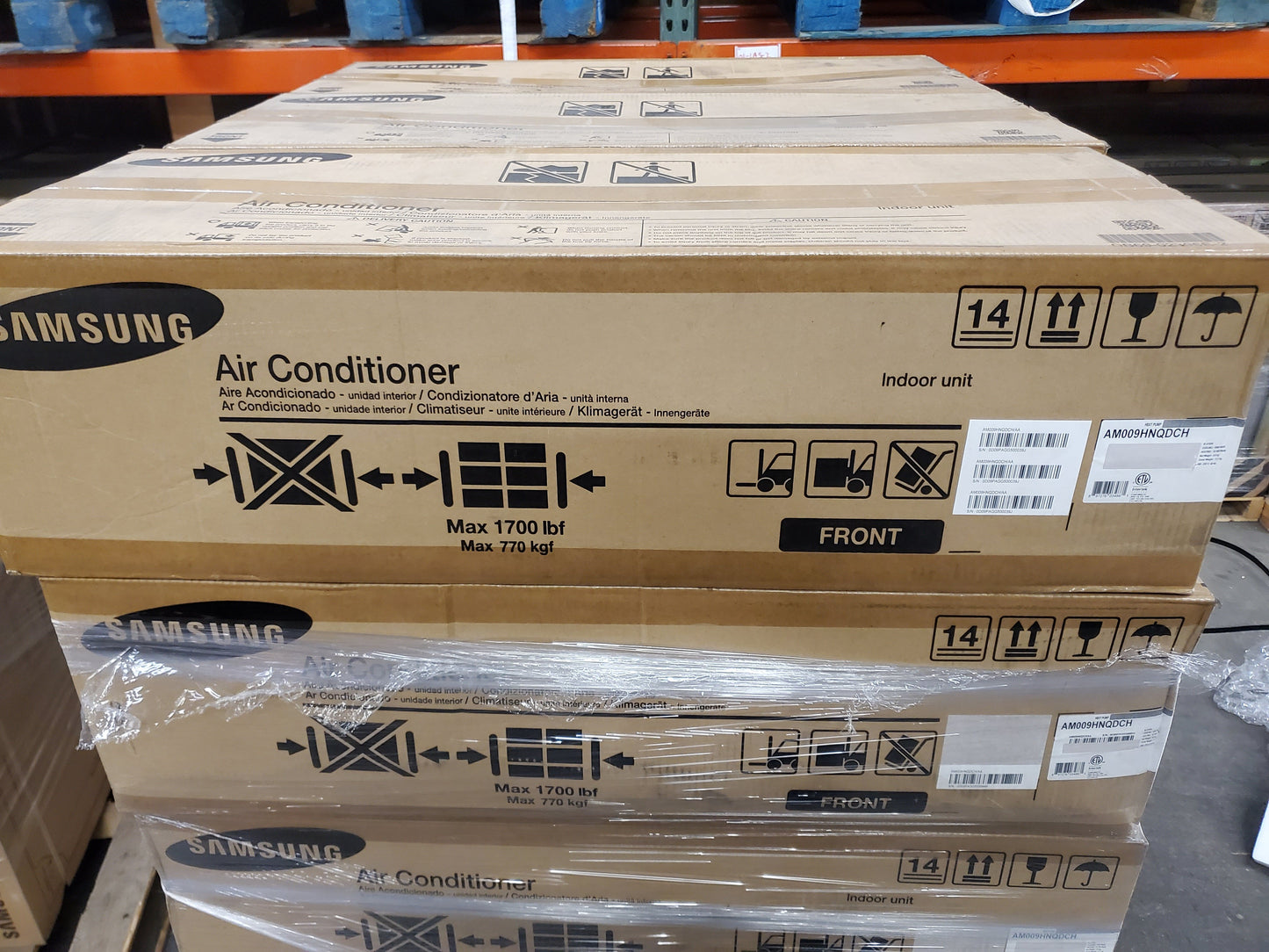 9,000 BTU Single Zone Indoor Mini-Split Heat Pump, 208/230-60-1, R410A