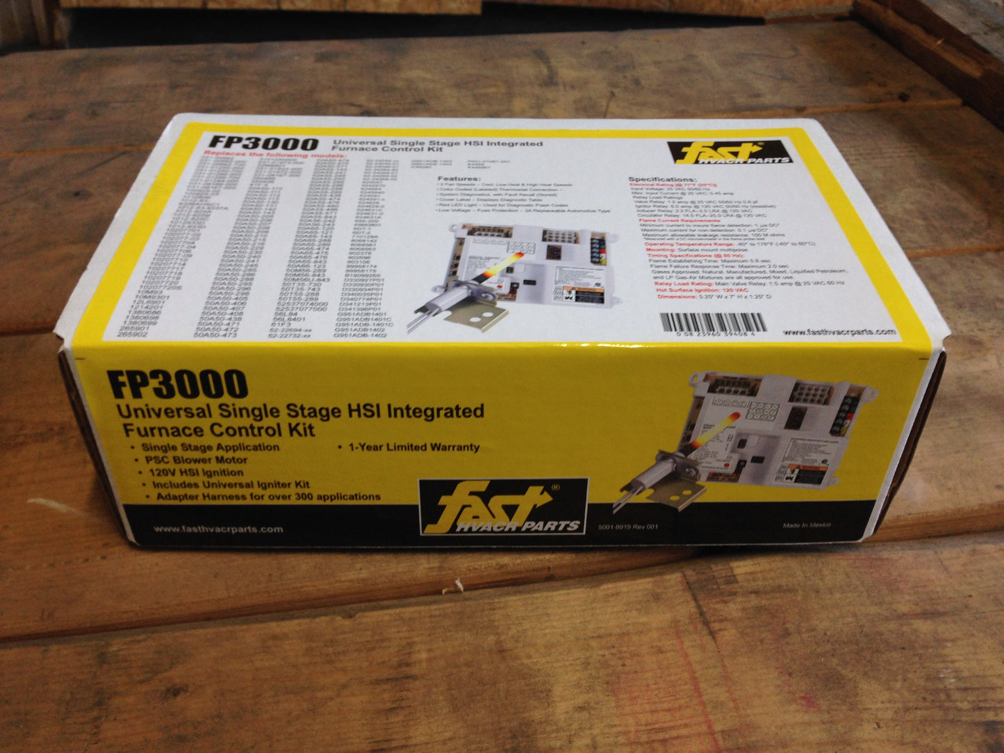 Kit de control de horno integrado HSI de una sola etapa universal