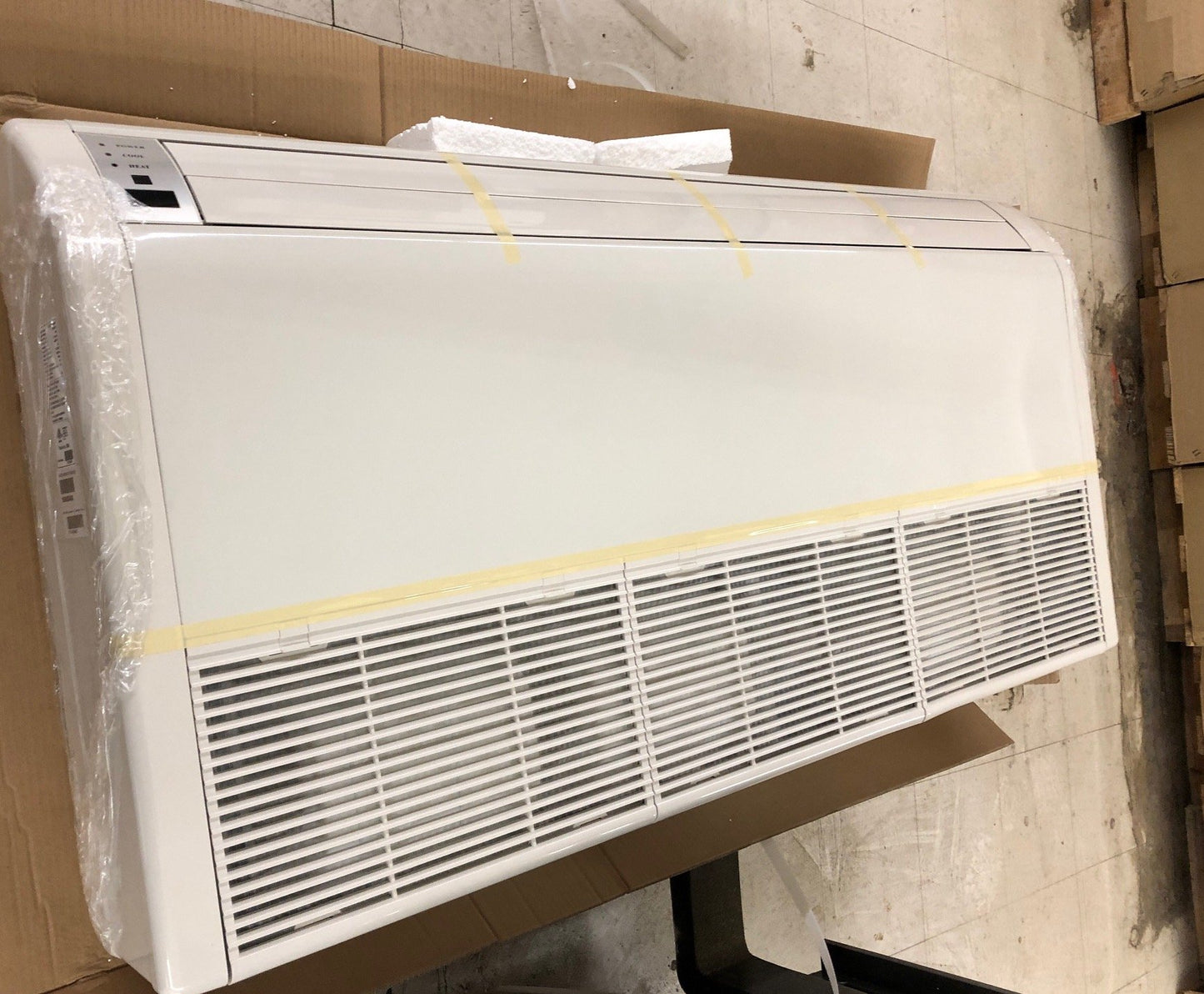 42,000 BTU Floor/Ceiling Indoor Mini-Split Heat Pump, 20 SEER 208-230/60/1 R-410A CFM:1400