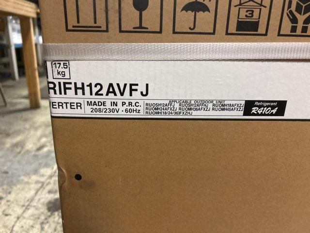 12,000 Btu Prestige Series Multi-Zone Inverter Indoor Mini-Split Floor Heat Pump Unit