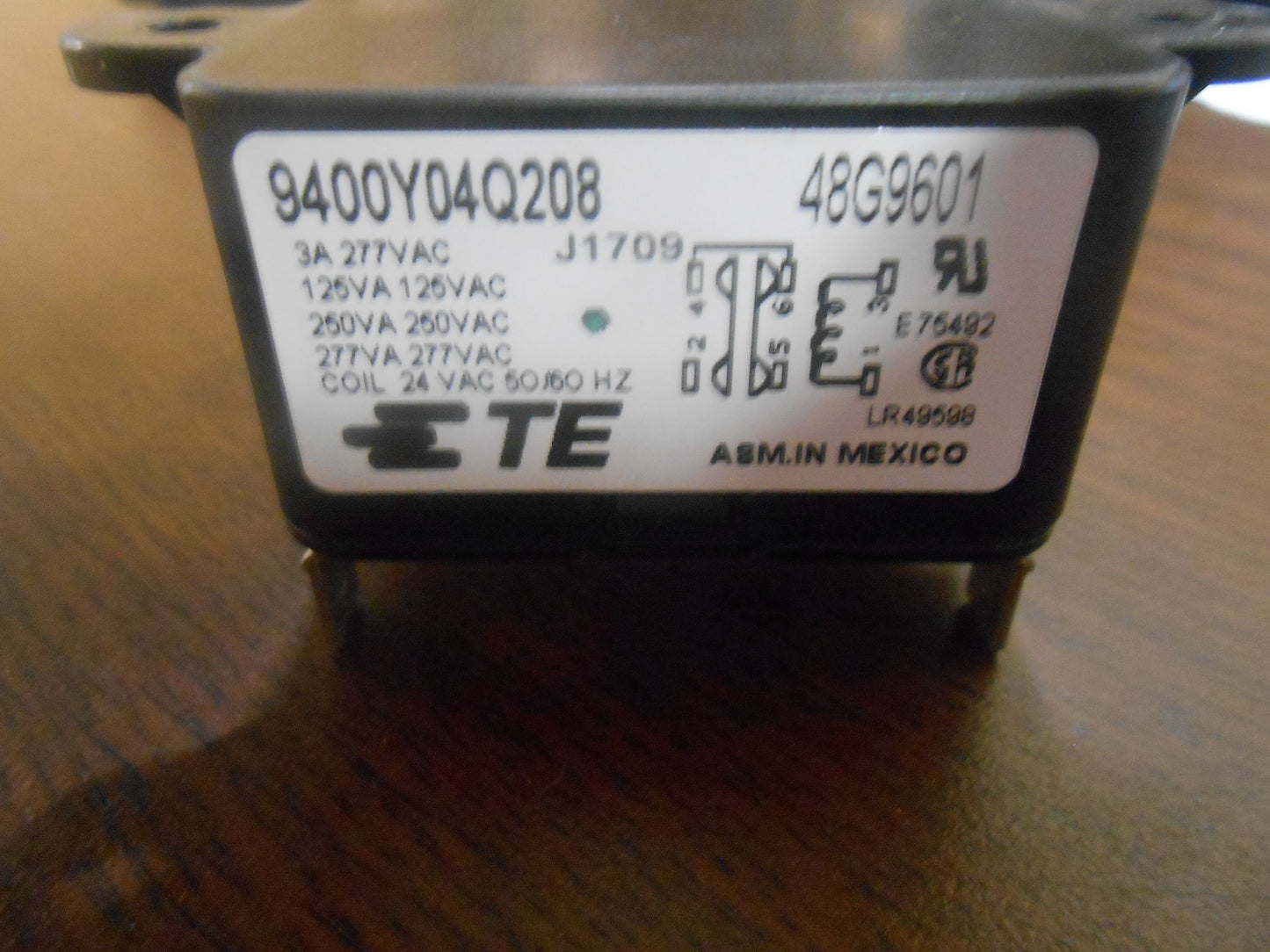 SPDT Relay 24V