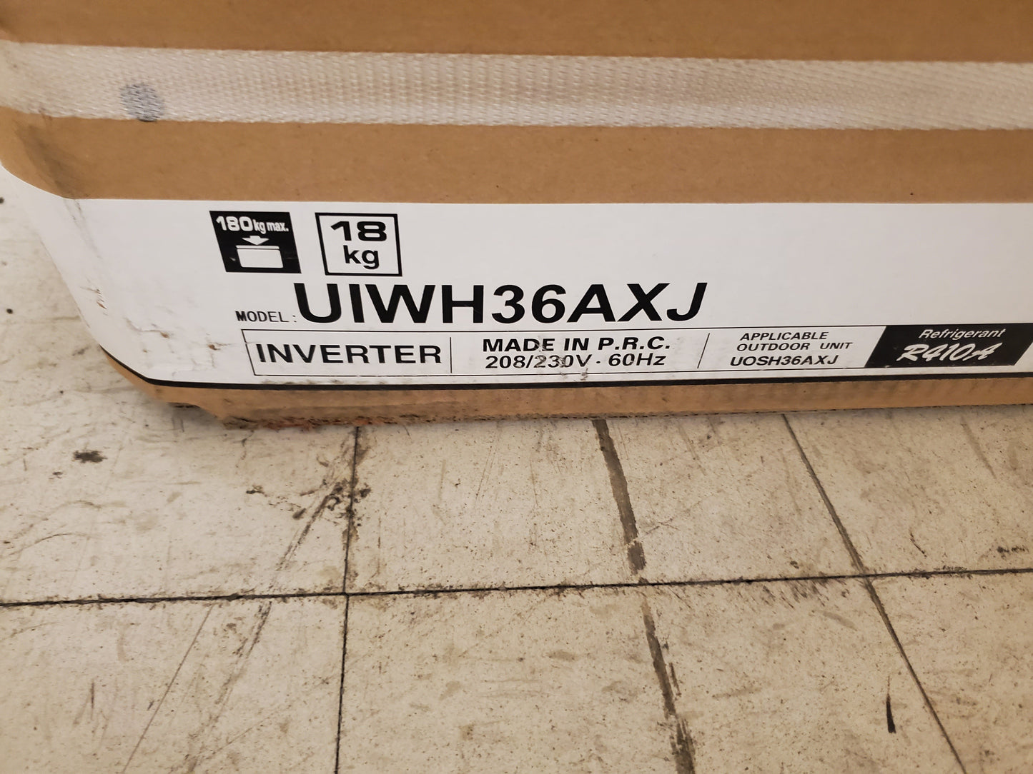 36,000 BTU "Achiever" Series Wall Mounted Inverter Indoor Mini-Split Heat Pump Unit