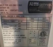 15,000 BTU Ultra Series Single-Zone Inverter Outdoor Mini-Split Heat Pump Unit