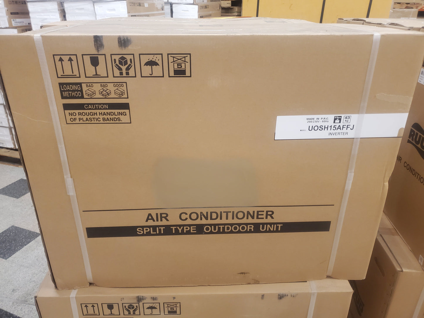 15,000 BTU Ultra Series Single-Zone Inverter Outdoor Mini-Split Heat Pump Unit