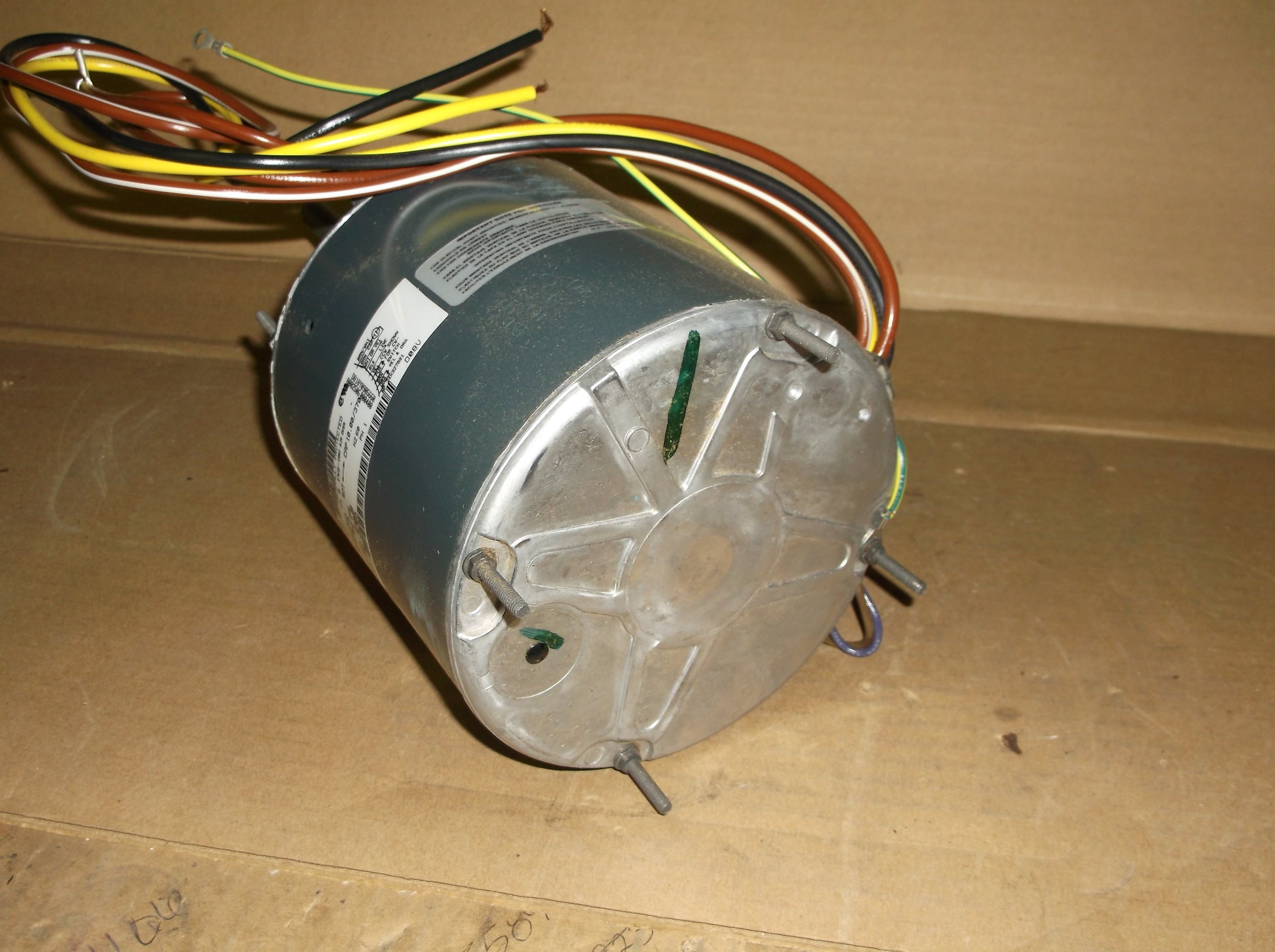 1/3HP CONDENSER FAN MOTOR 208-230/60/1 RPM 825/1-SPEED CCW 