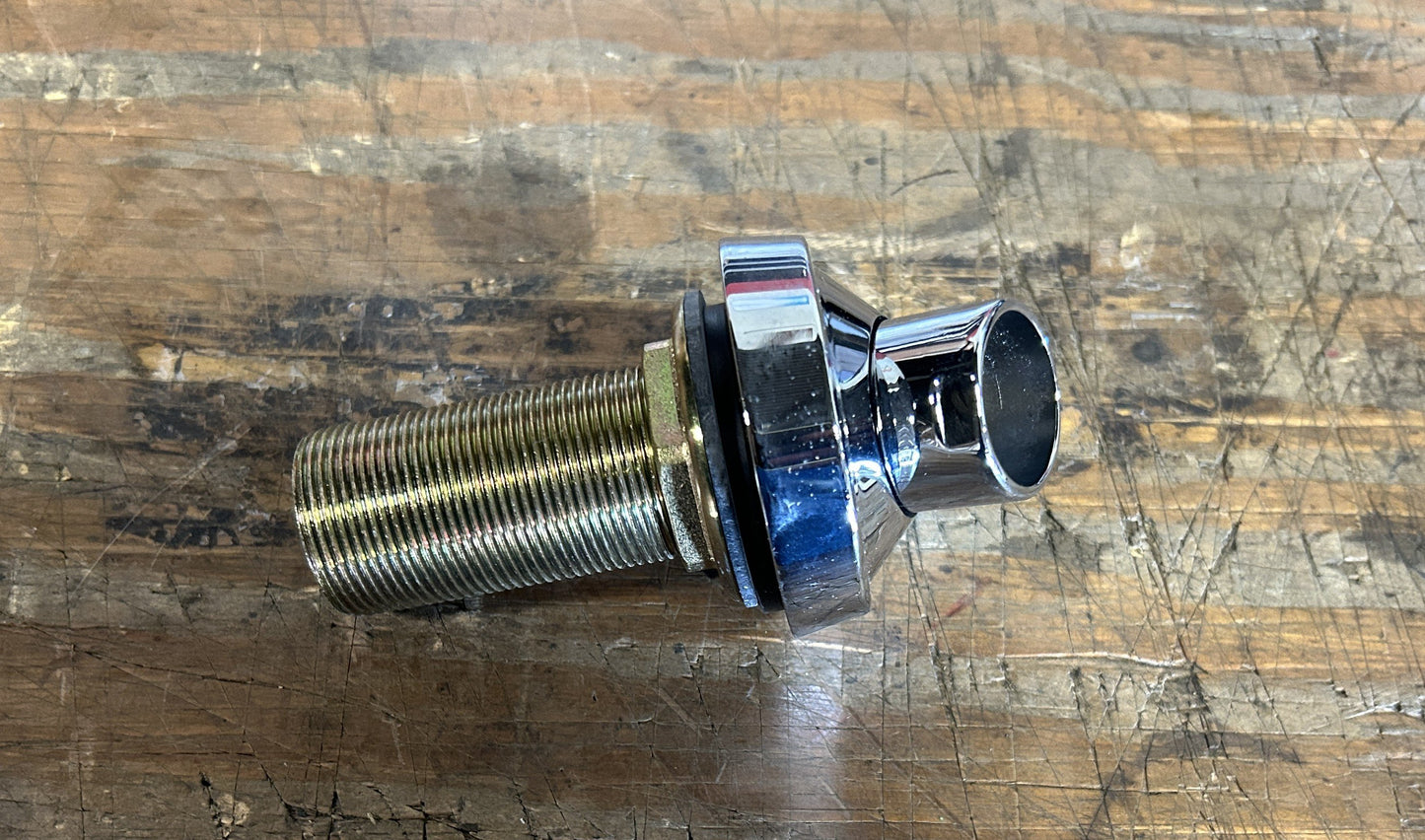 Boulevard Chrome Deck-Mount Tub Filler with Personal Shower