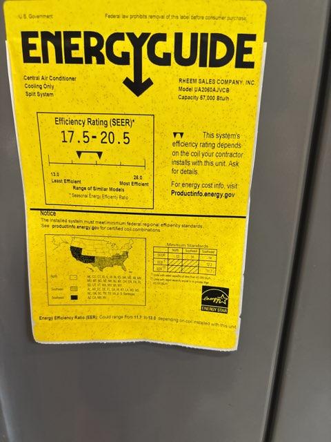 5 Ton Ultra" Series Communicating Variable Speed Inverter Split-System Air Conditioner