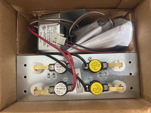 5 Kw Electric Heat Kit,  240/60/1, W/30 Amp Breaker