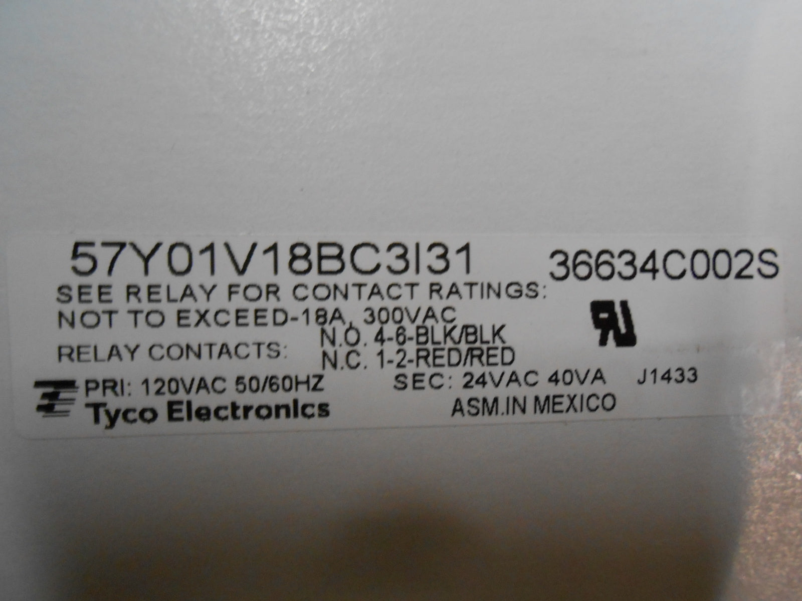 RELAY TRANSFORMER 40V