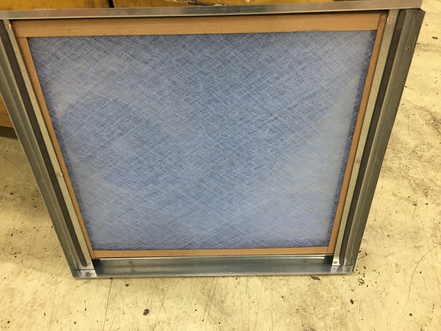 24" X 24" X 1" Fixed Filter Rack With Hinged Front Door For Trane/American Standard