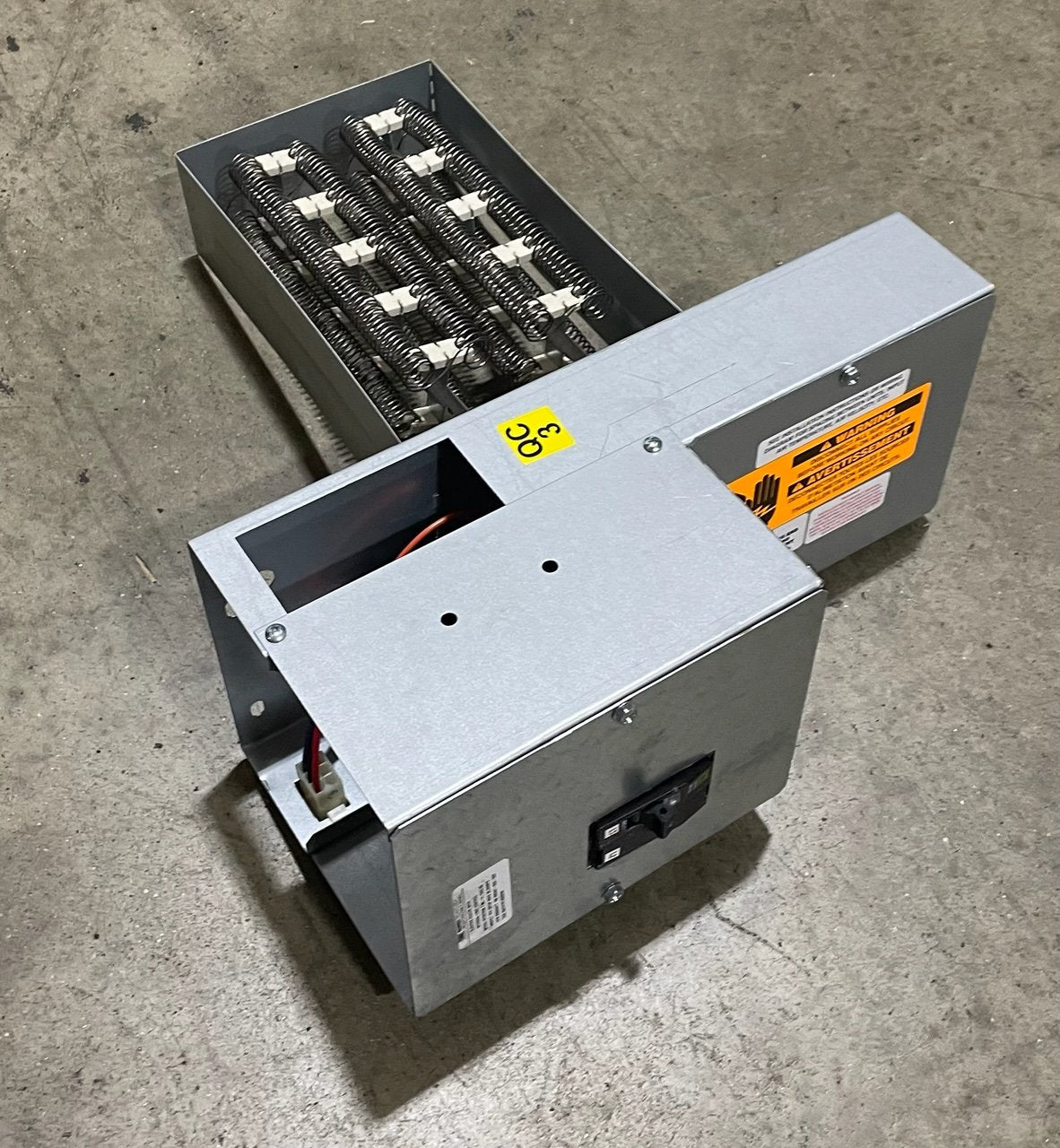 8 Kw Electric Heat Kit/W Breaker, 240/60/1
