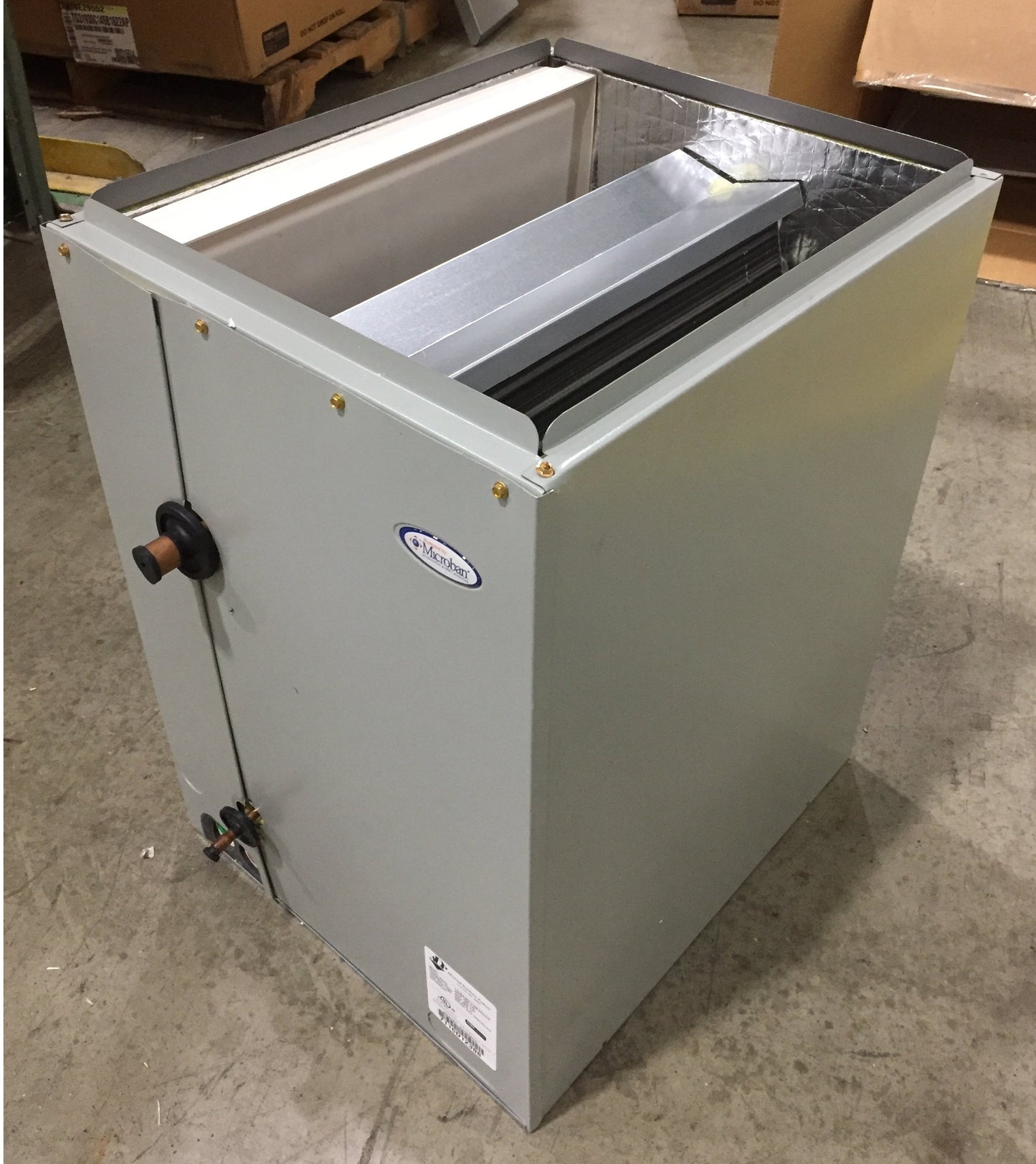 Aire acondicionado/HP de 4 toneladas con carcasa de aluminio de múltiples posiciones, serpentín A de 13 Seer R410A