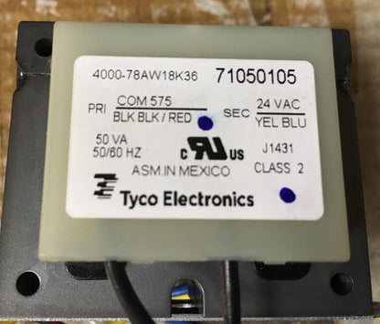 50 VA 4-WIRE TRANSFORMER 575 PRIMARY AND 24 SECONDARY