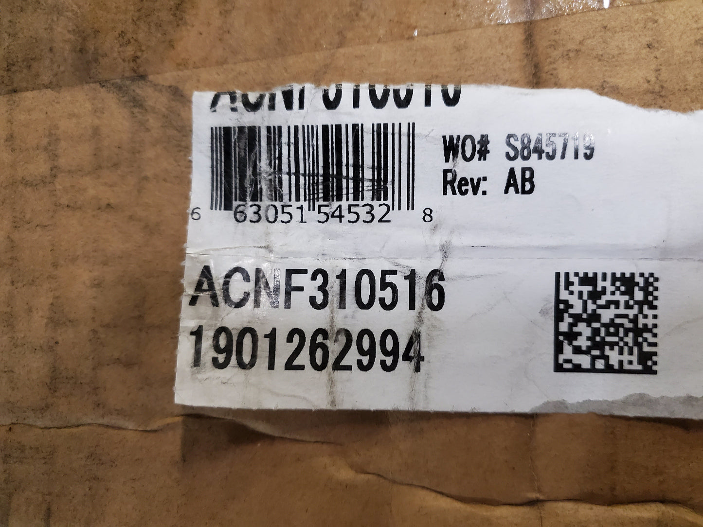 Fan coil horizontal de montaje en techo sin carcasa, de 2,5 toneladas, para aire acondicionado/HP, 5 W, 208-230/60/1 R22/R-410A